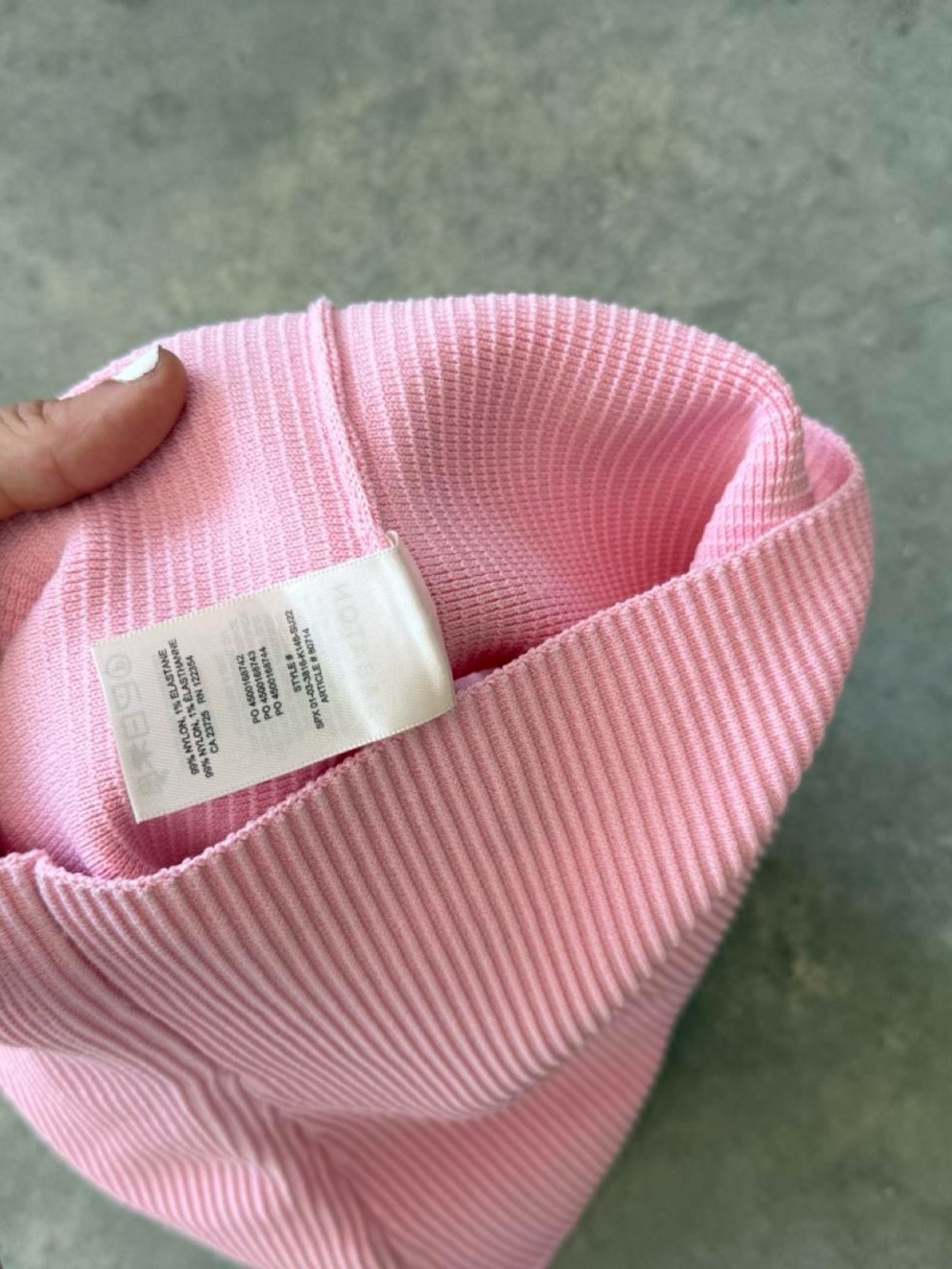Babaton Pink Ribbed Camisole Tank - Picture 6 of 7